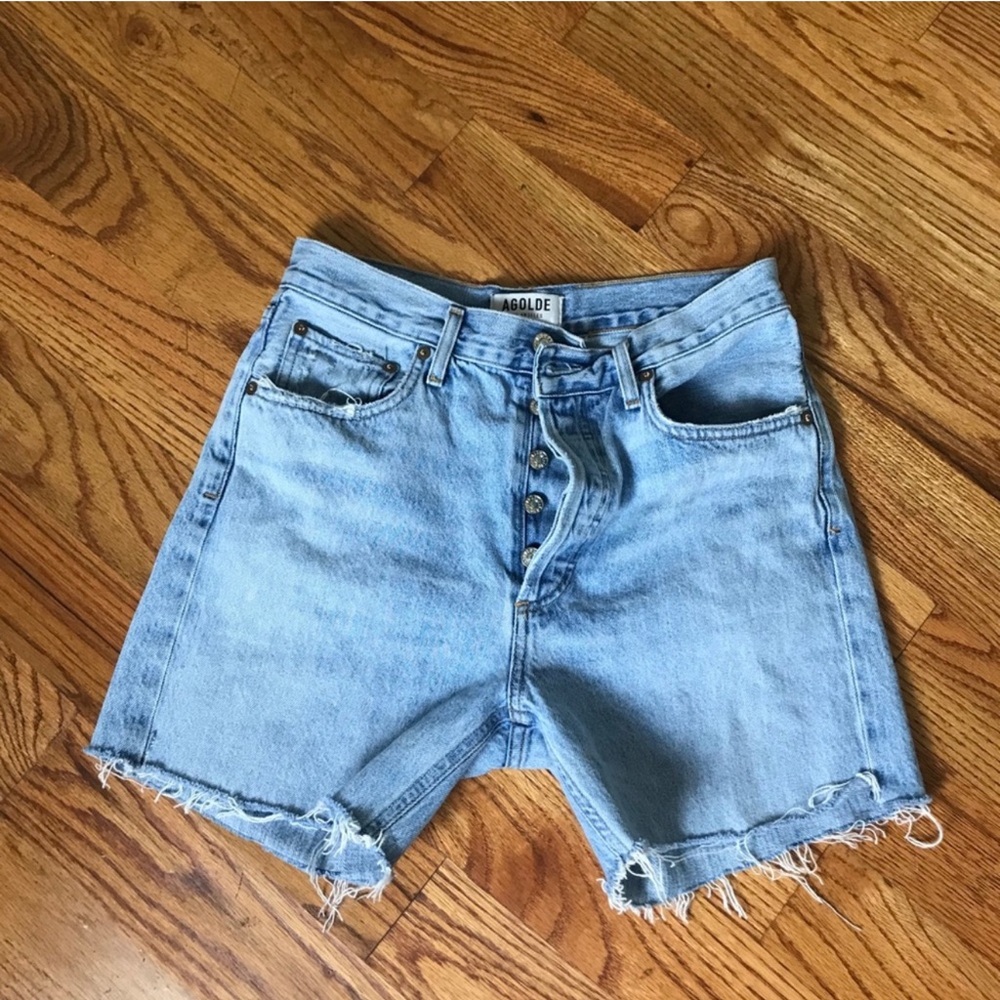 AGOLDE Jamie High-Rise Shorts